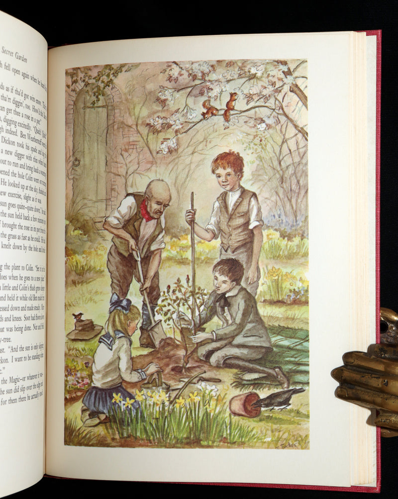 1962 Tasha Tudor First Illustrated Edition - The Secret Garden by F. H. Burnett