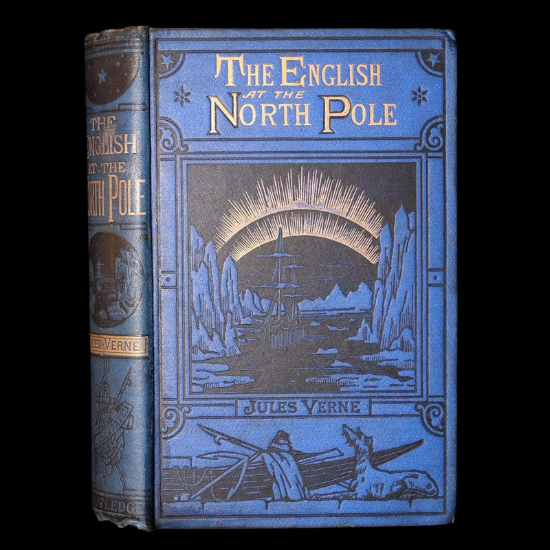 1875 First English Edition - The English at the North Pole by Jules Verne