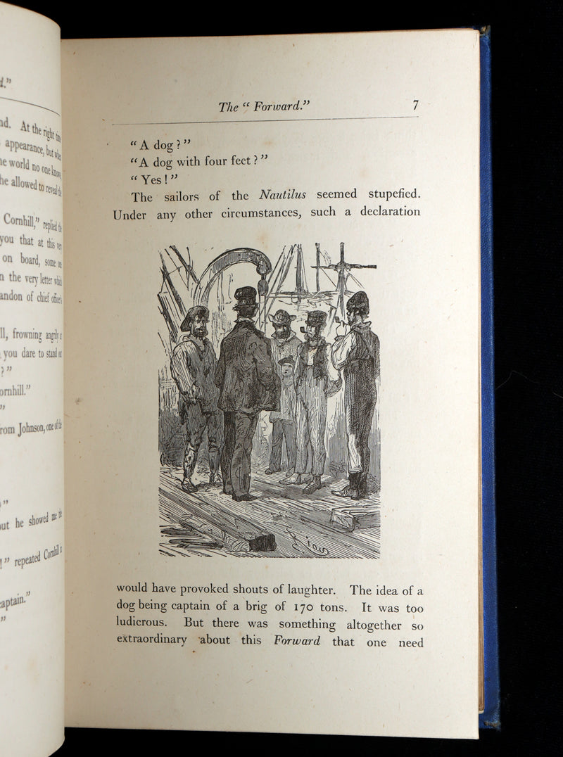 1875 First English Edition - The English at the North Pole by Jules Verne