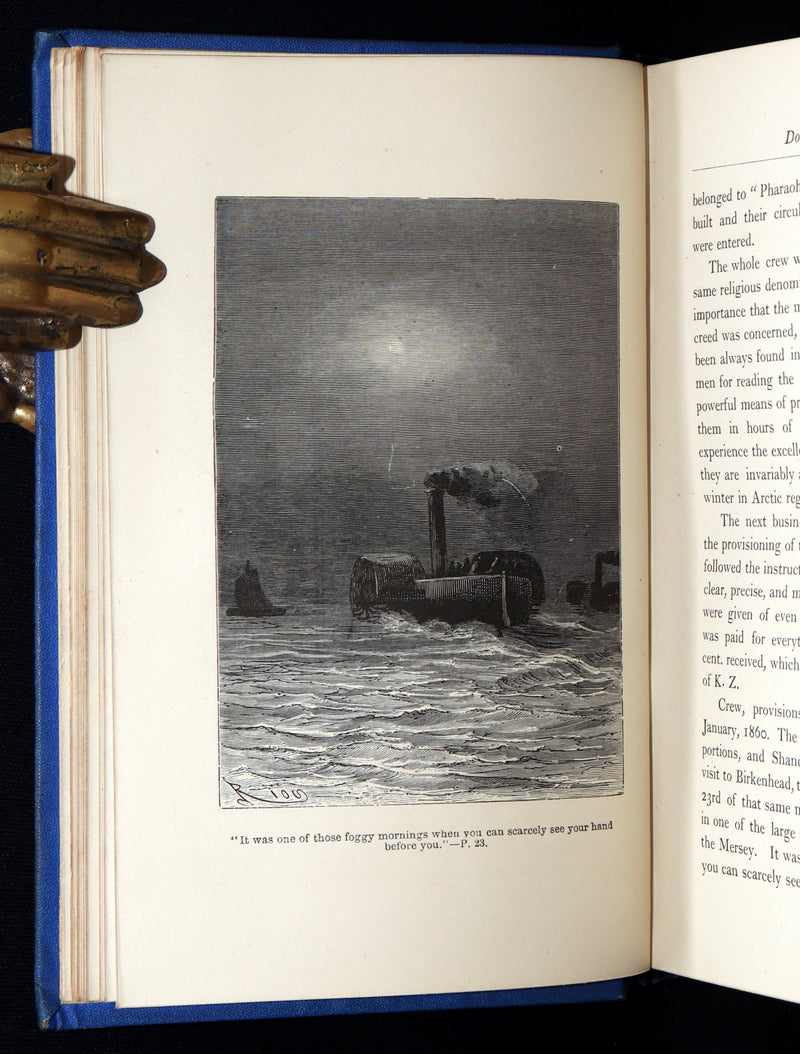 1875 First English Edition - The English at the North Pole by Jules Verne