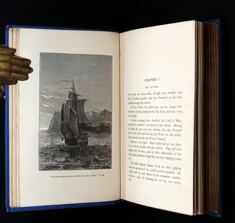 1875 First English Edition - The English at the North Pole by Jules Verne