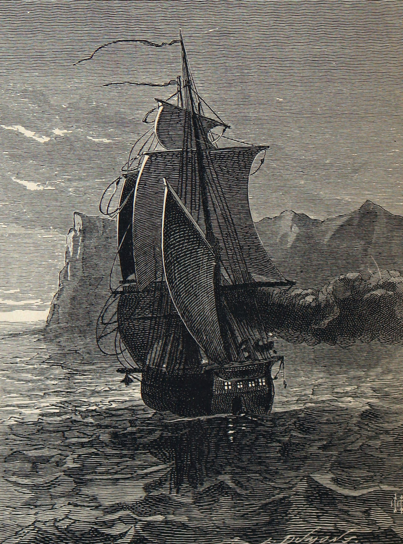 1875 First English Edition - The English at the North Pole by Jules Verne