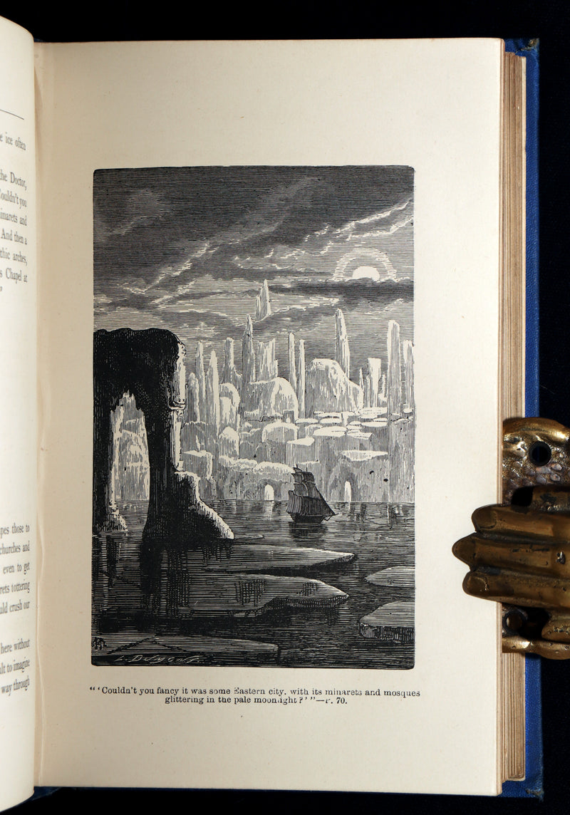 1875 First English Edition - The English at the North Pole by Jules Verne