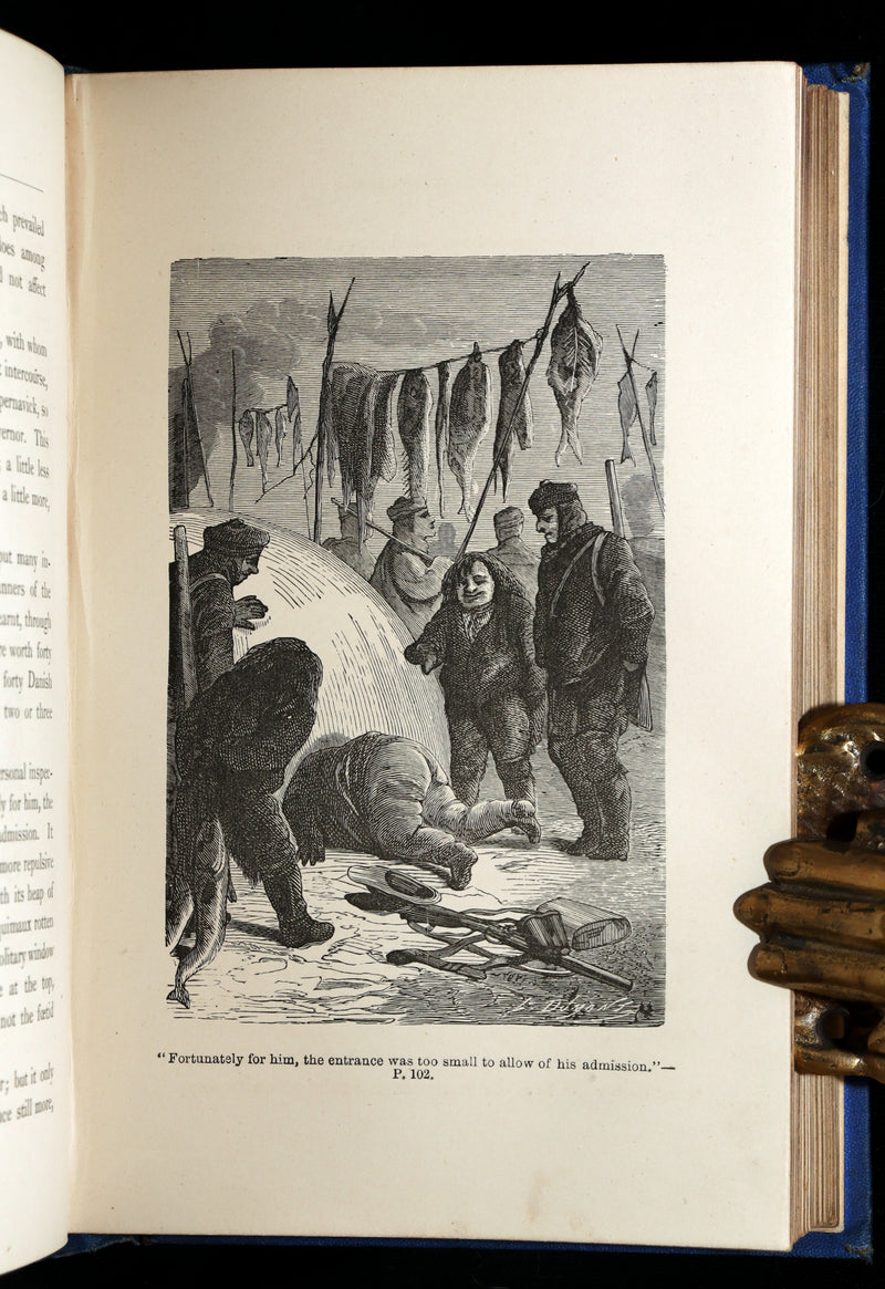 1875 First English Edition - The English at the North Pole by Jules Verne