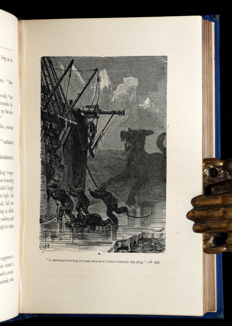 1875 First English Edition - The English at the North Pole by Jules Verne