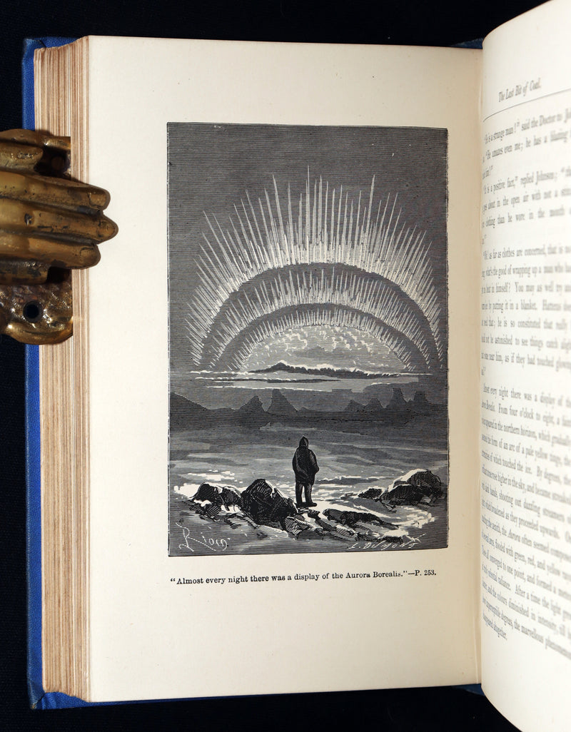 1875 First English Edition - The English at the North Pole by Jules Verne