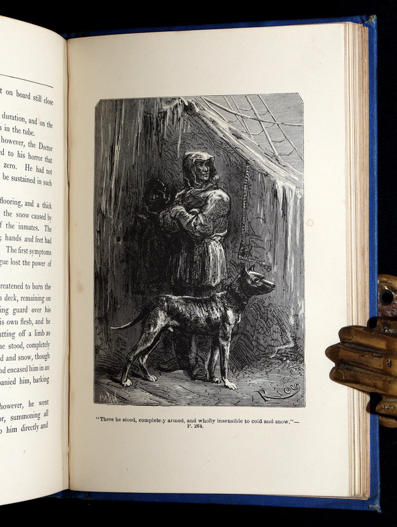 1875 First English Edition - The English at the North Pole by Jules Verne