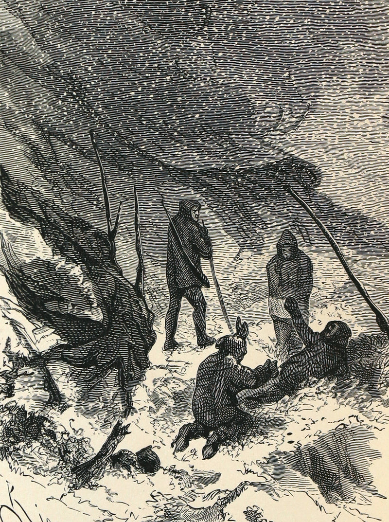 1875 First English Edition - The English at the North Pole by Jules Verne