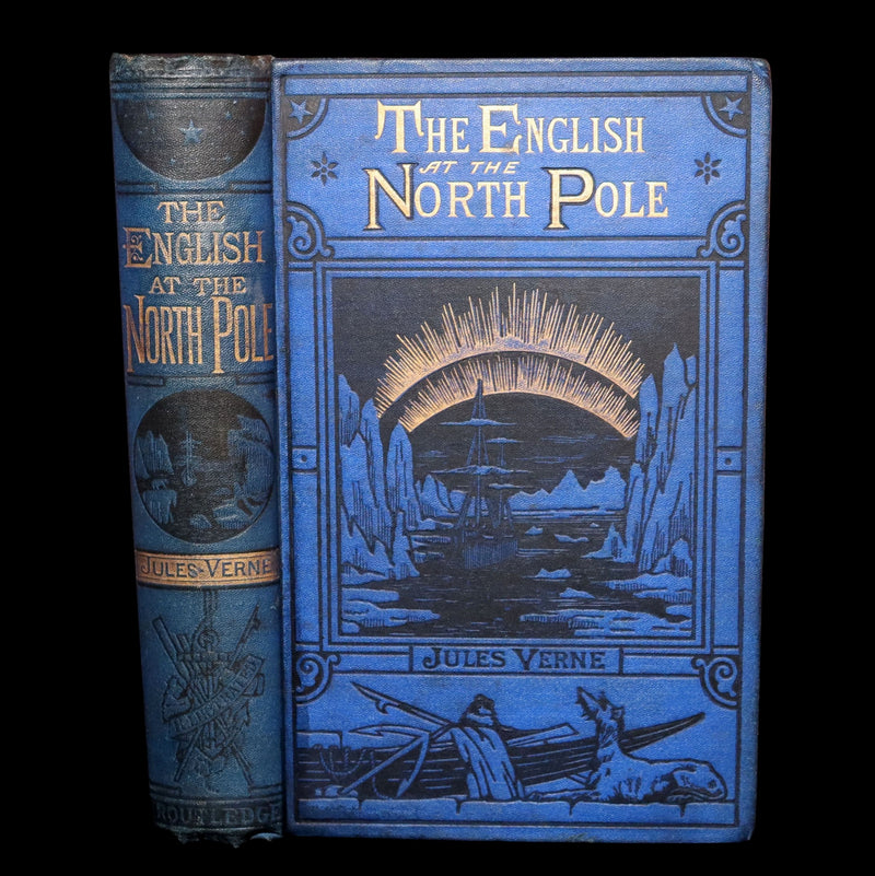 1875 First English Edition - The English at the North Pole by Jules Verne