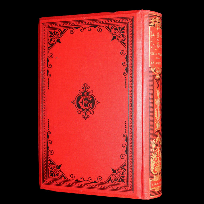 1890 Rare French Book - One Thousand and One Nights, Les Mille et une Nuits
