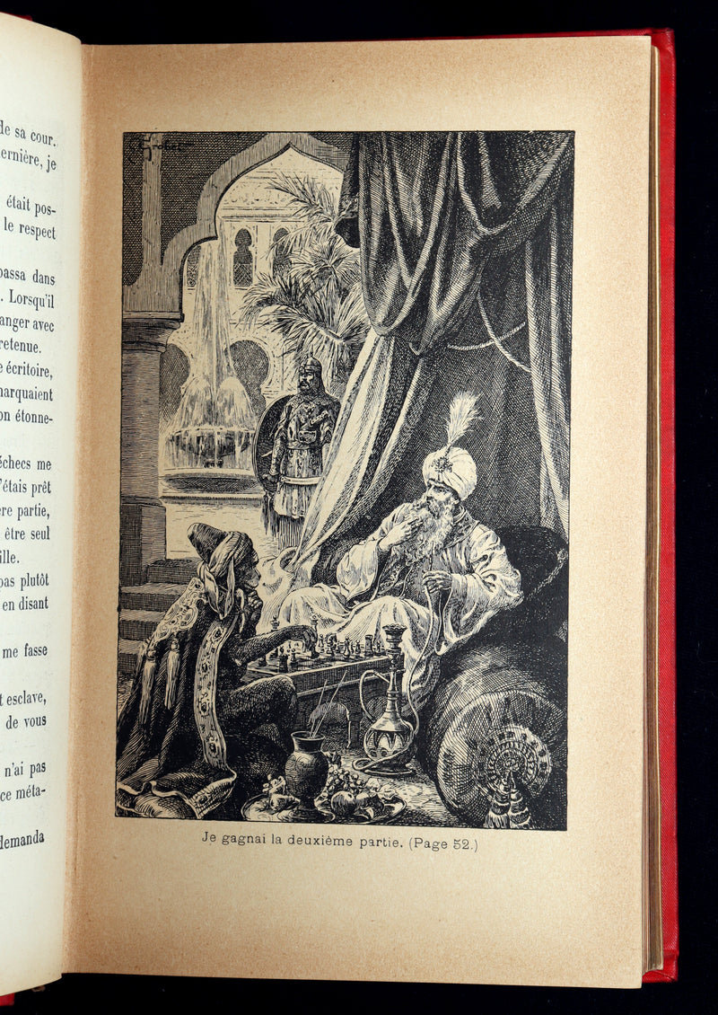1890 Rare French Book - One Thousand and One Nights, Les Mille et une Nuits