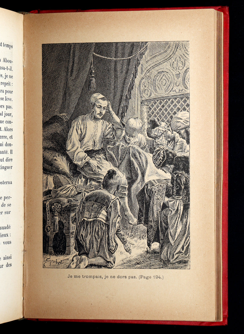 1890 Rare French Book - One Thousand and One Nights, Les Mille et une Nuits