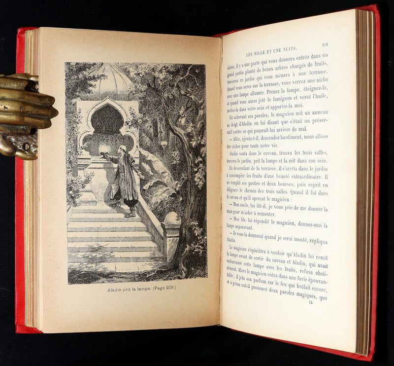 1890 Rare French Book - One Thousand and One Nights, Les Mille et une Nuits