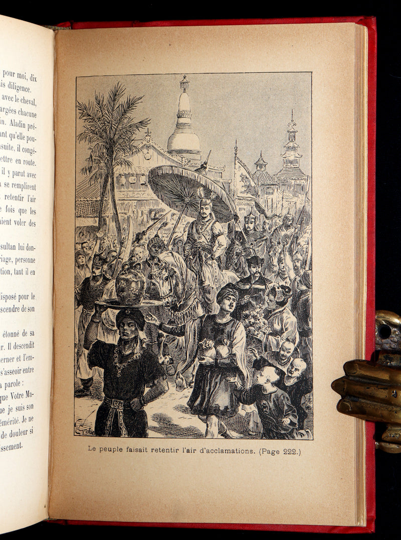 1890 Rare French Book - One Thousand and One Nights, Les Mille et une Nuits