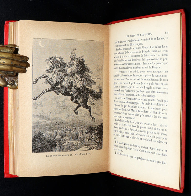 1890 Rare French Book - One Thousand and One Nights, Les Mille et une Nuits