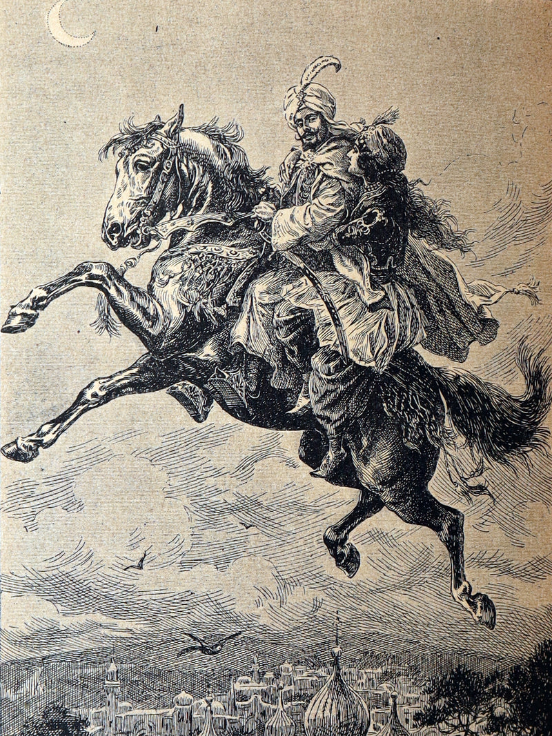 1890 Rare French Book - One Thousand and One Nights, Les Mille et une Nuits