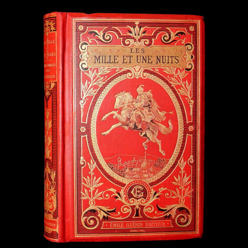1890 Rare French Book - One Thousand and One Nights, Les Mille et une Nuits