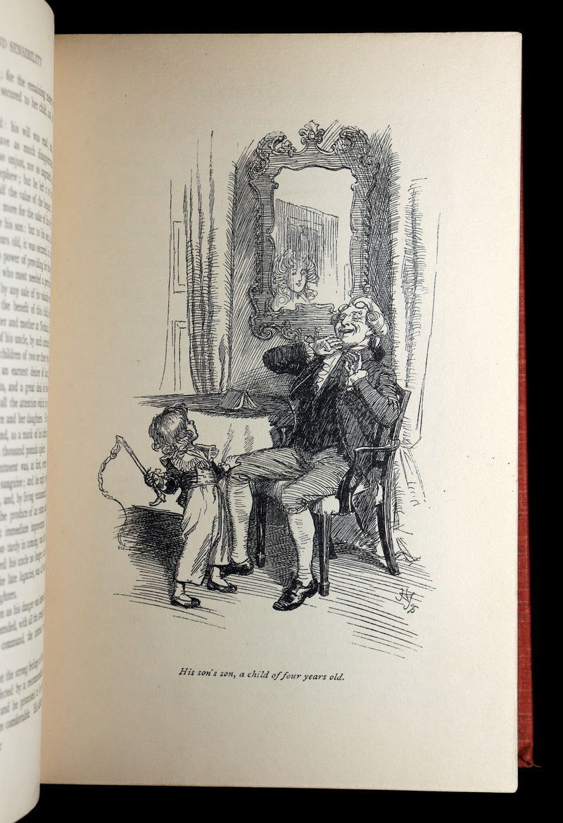 1901 Rare Book- Sense and Sensibility by Jane Austen and Hugh Thomson