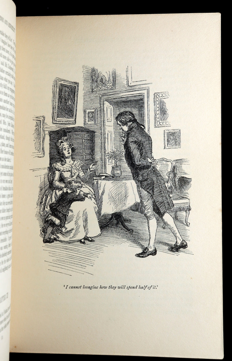1901 Rare Book- Sense and Sensibility by Jane Austen and Hugh Thomson