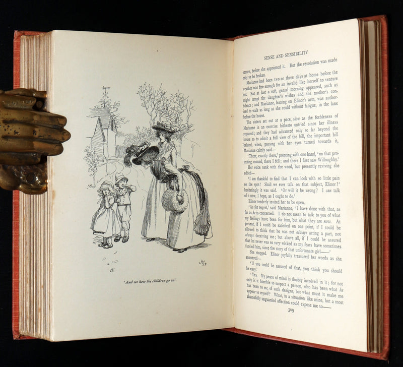 1901 Rare Book- Sense and Sensibility by Jane Austen and Hugh Thomson