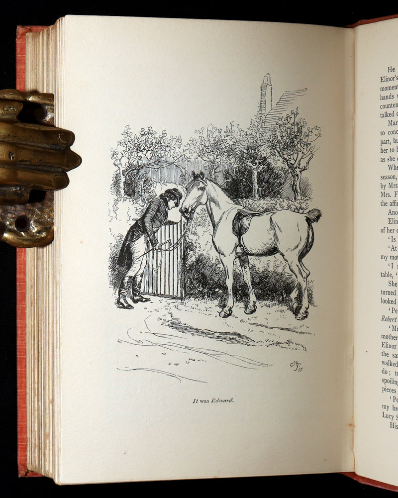 1901 Rare Book- Sense and Sensibility by Jane Austen and Hugh Thomson