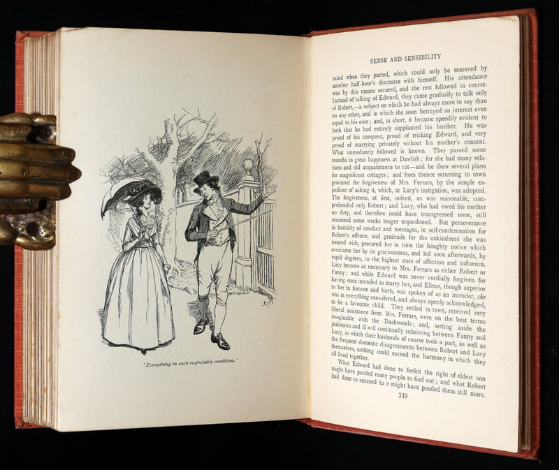 1901 Rare Book- Sense and Sensibility by Jane Austen and Hugh Thomson