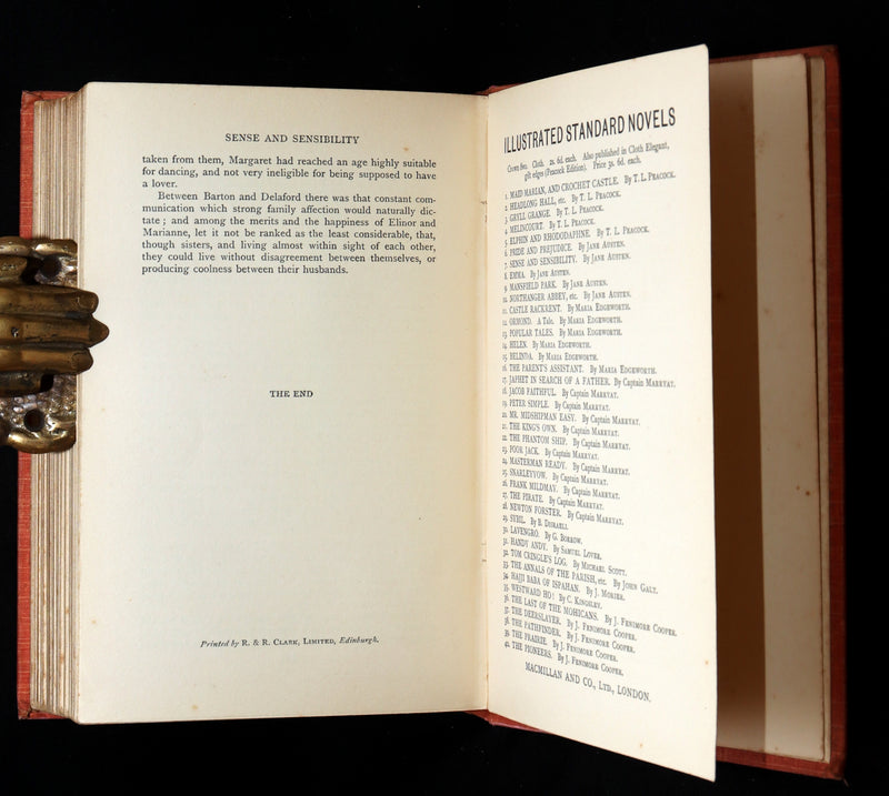 1901 Rare Book- Sense and Sensibility by Jane Austen and Hugh Thomson