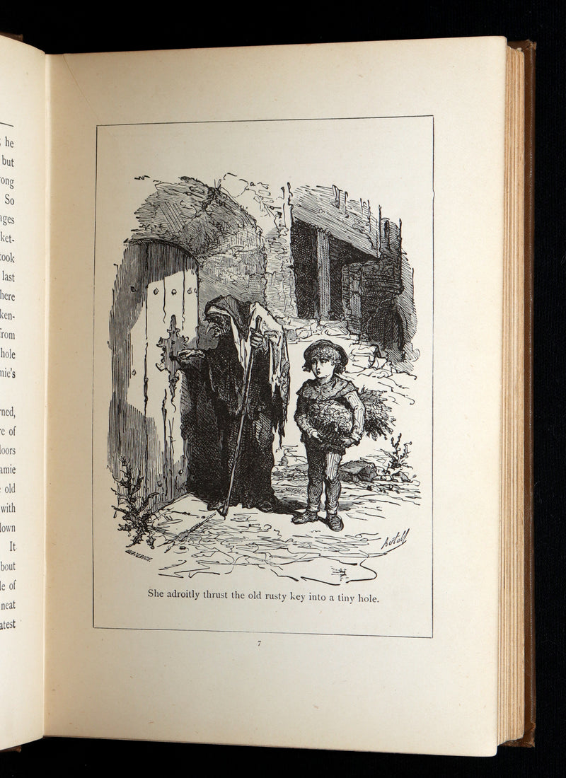 1880 Scarce First US Edition - William HAUFF'S Fairy Tales, Illustrated