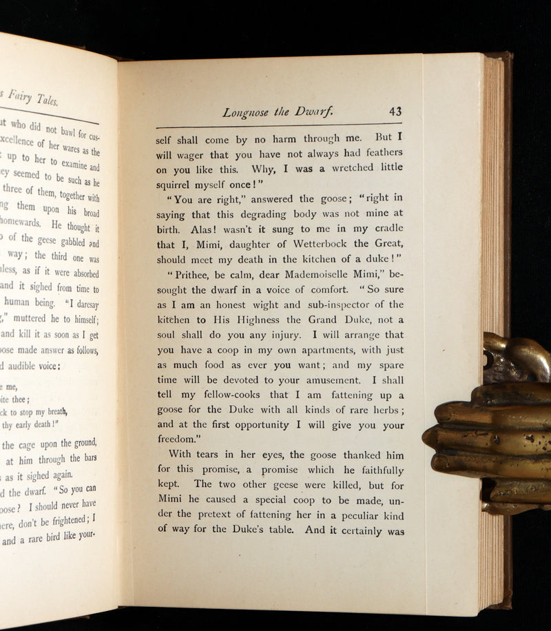 1880 Scarce First US Edition - William HAUFF'S Fairy Tales, Illustrated