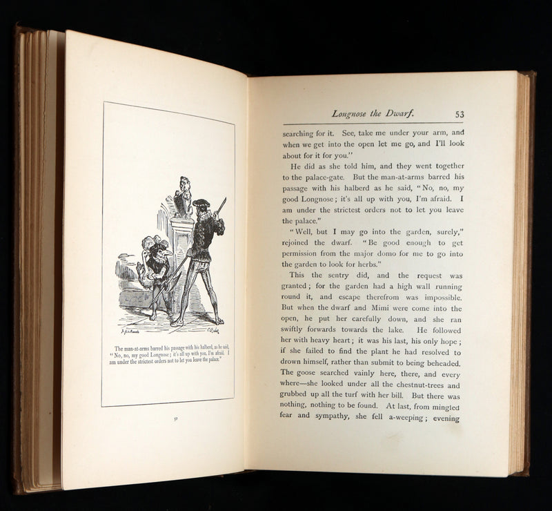 1880 Scarce First US Edition - William HAUFF'S Fairy Tales, Illustrated
