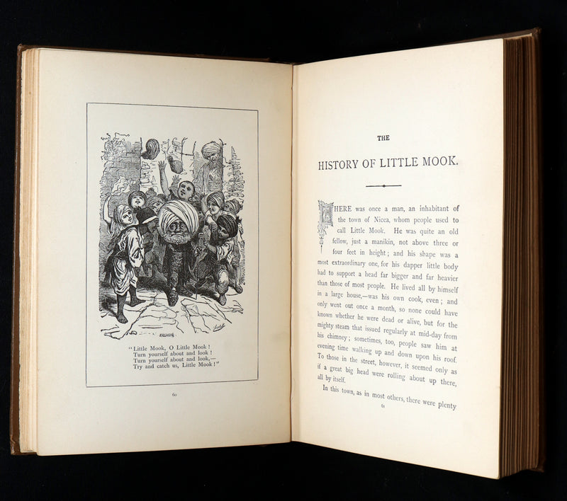 1880 Scarce First US Edition - William HAUFF'S Fairy Tales, Illustrated