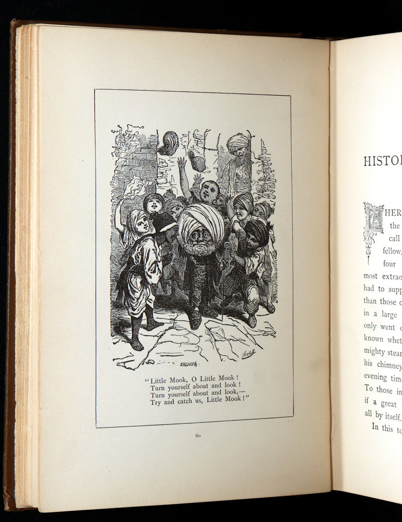1880 Scarce First US Edition - William HAUFF'S Fairy Tales, Illustrated
