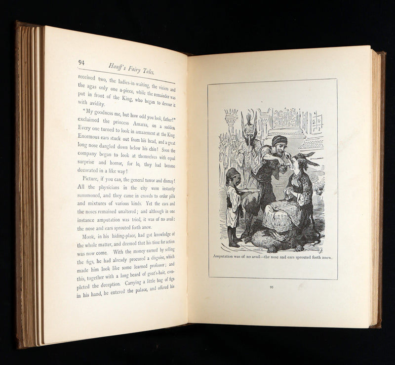 1880 Scarce First US Edition - William HAUFF'S Fairy Tales, Illustrated