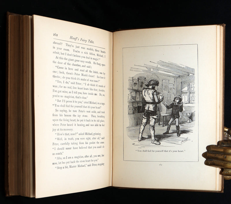 1880 Scarce First US Edition - William HAUFF'S Fairy Tales, Illustrated