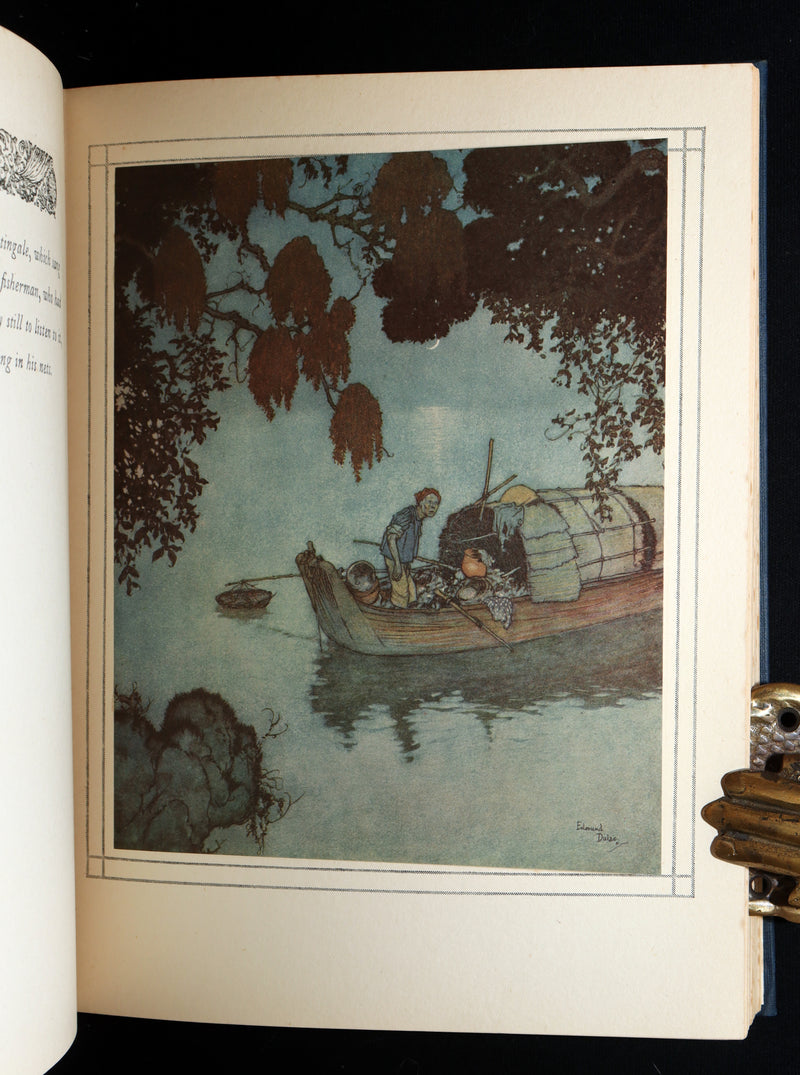 1911 Rare First Edition - Andersen's Nightingale Illustrated By Edmund Dulac