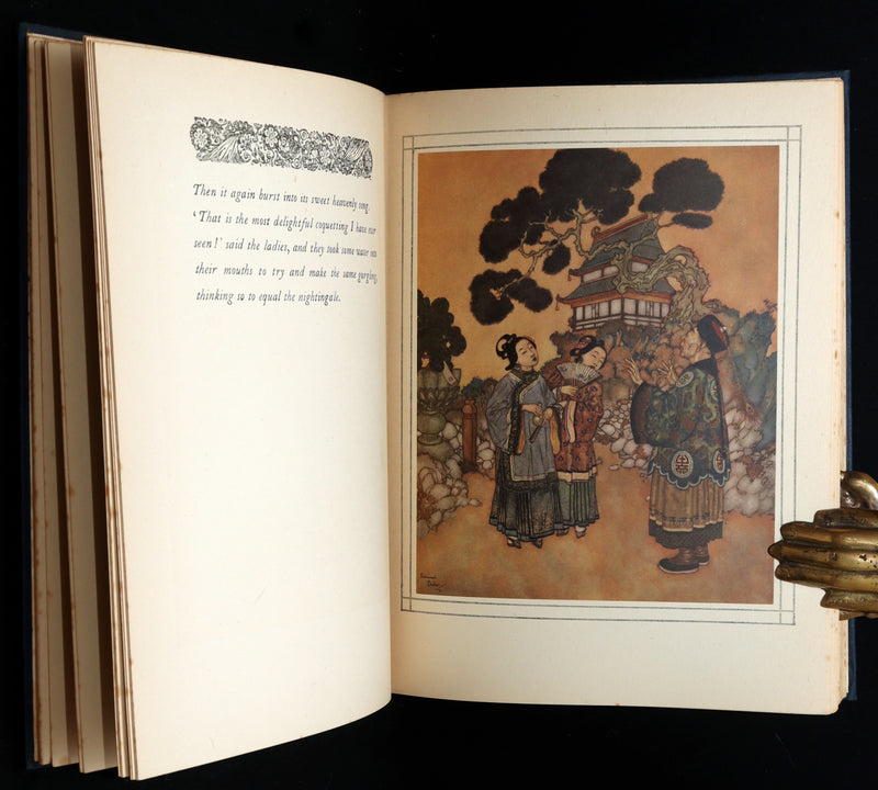 1911 Rare First Edition - Andersen's Nightingale Illustrated By Edmund Dulac