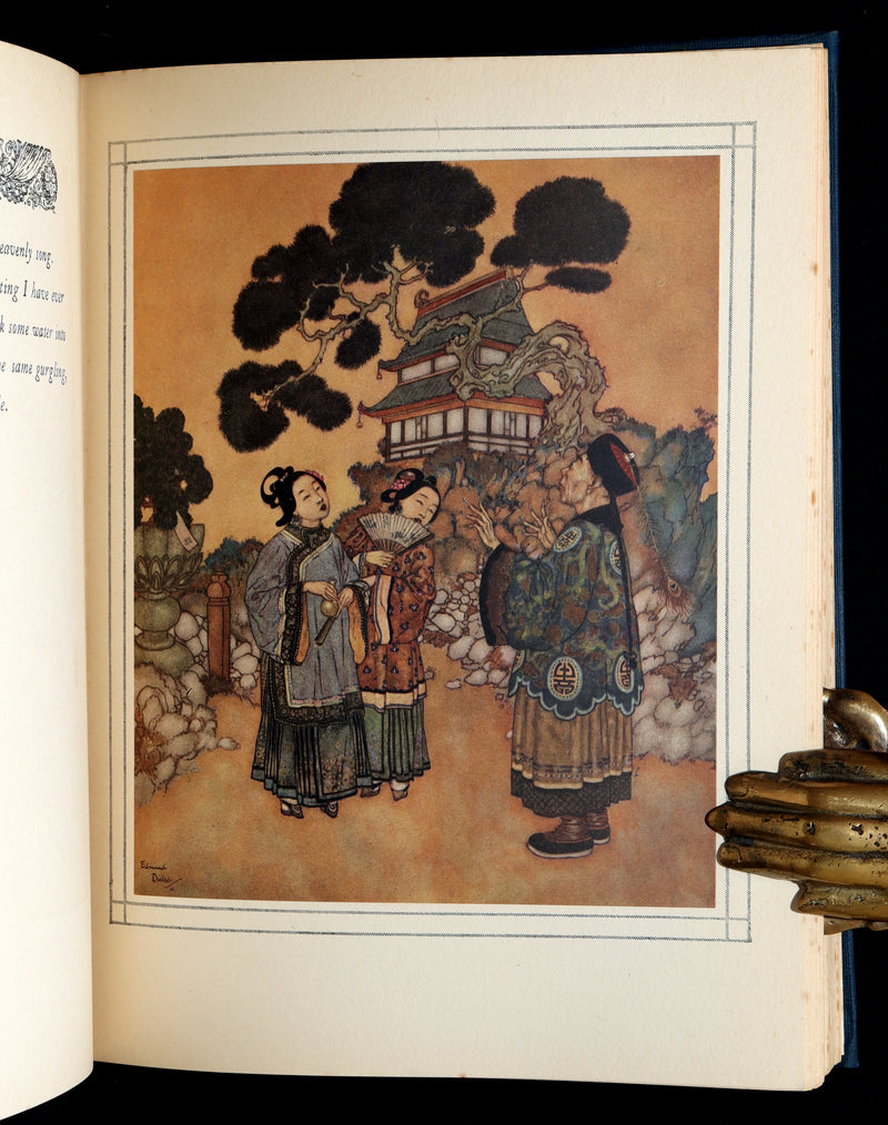 1911 Rare First Edition - Andersen's Nightingale Illustrated By Edmund Dulac