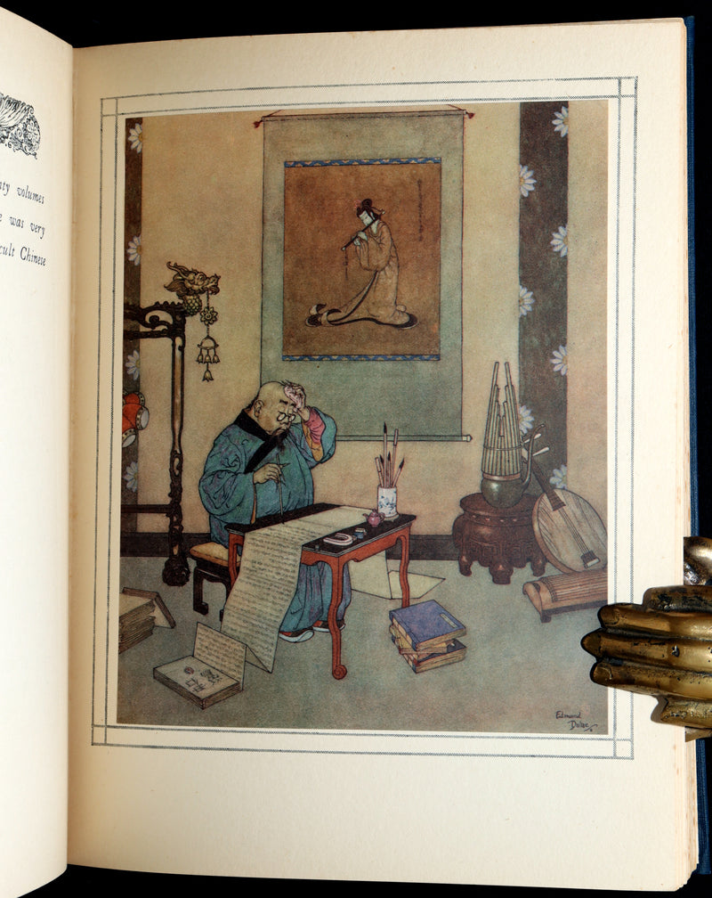 1911 Rare First Edition - Andersen's Nightingale Illustrated By Edmund Dulac