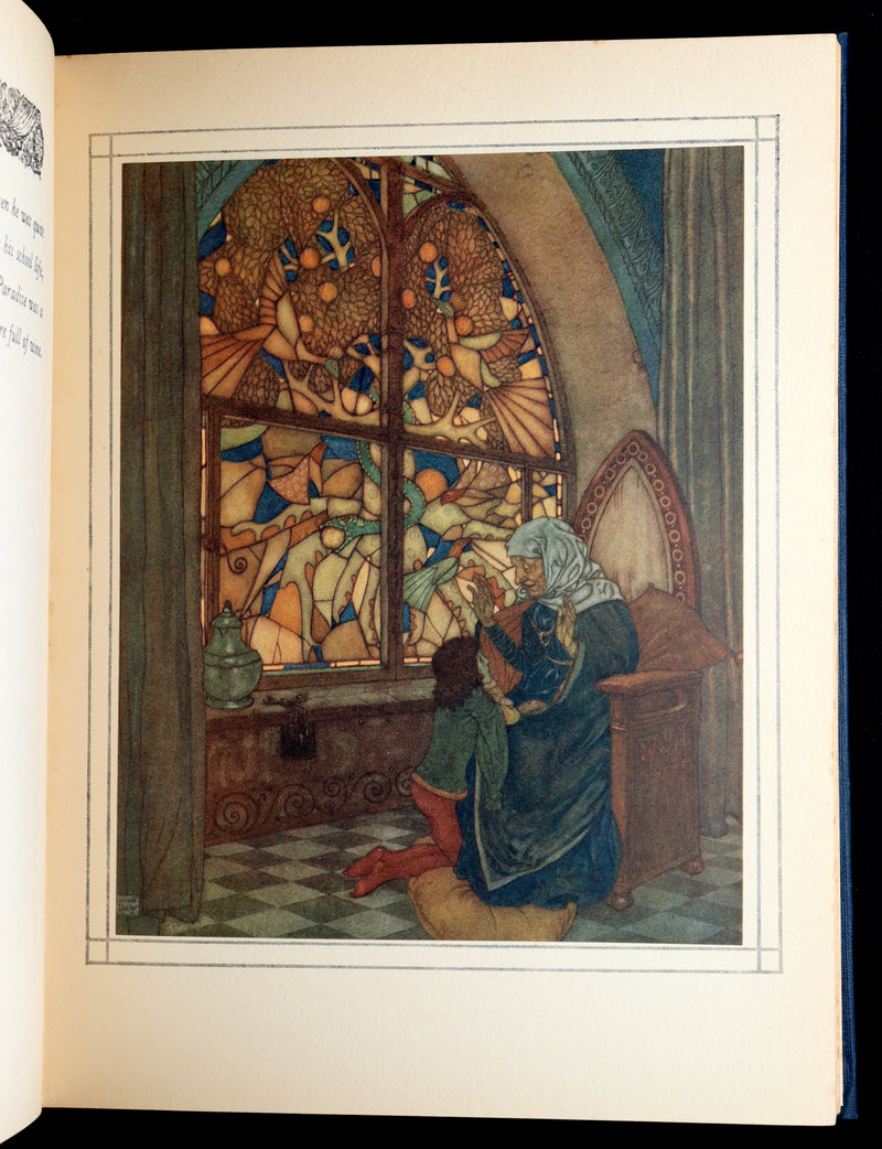 1911 Rare First Edition - Andersen's Nightingale Illustrated By Edmund Dulac