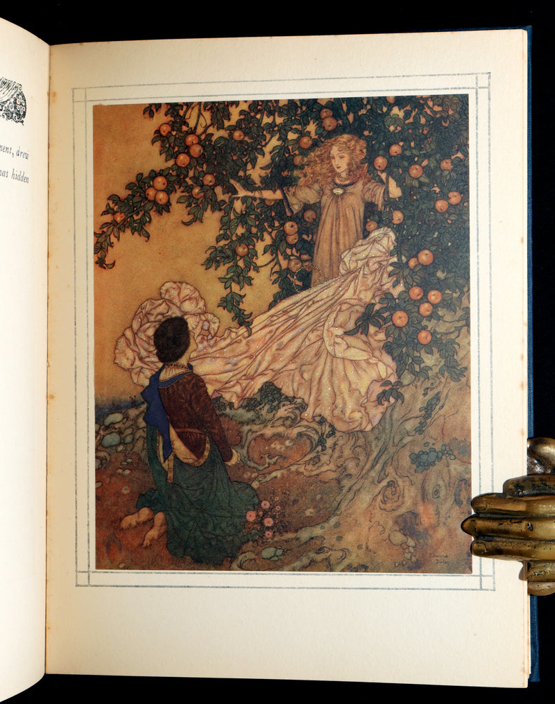 1911 Rare First Edition - Andersen's Nightingale Illustrated By Edmund Dulac