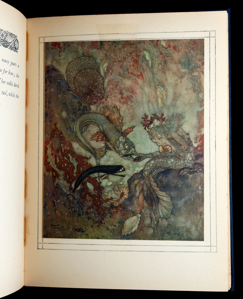 1911 Rare First Edition - Andersen's Nightingale Illustrated By Edmund Dulac