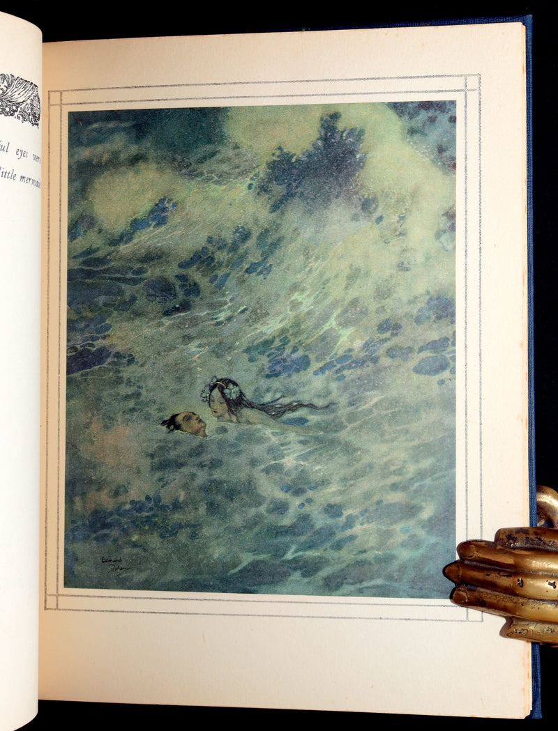 1911 Rare First Edition - Andersen's Nightingale Illustrated By Edmund Dulac