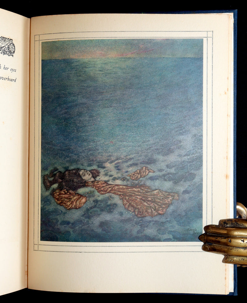 1911 Rare First Edition - Andersen's Nightingale Illustrated By Edmund Dulac