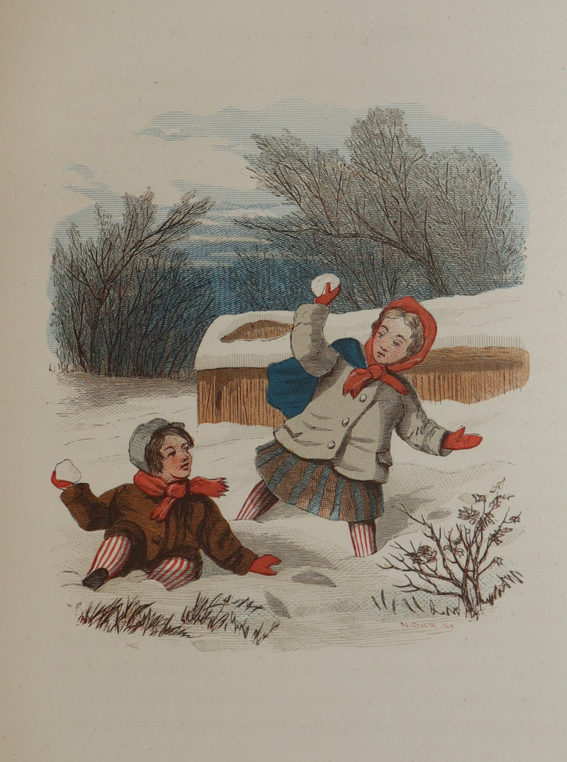 1864 Rare book- The Snow-Image, A Childish Miracle by Nathaniel Hawthorne.