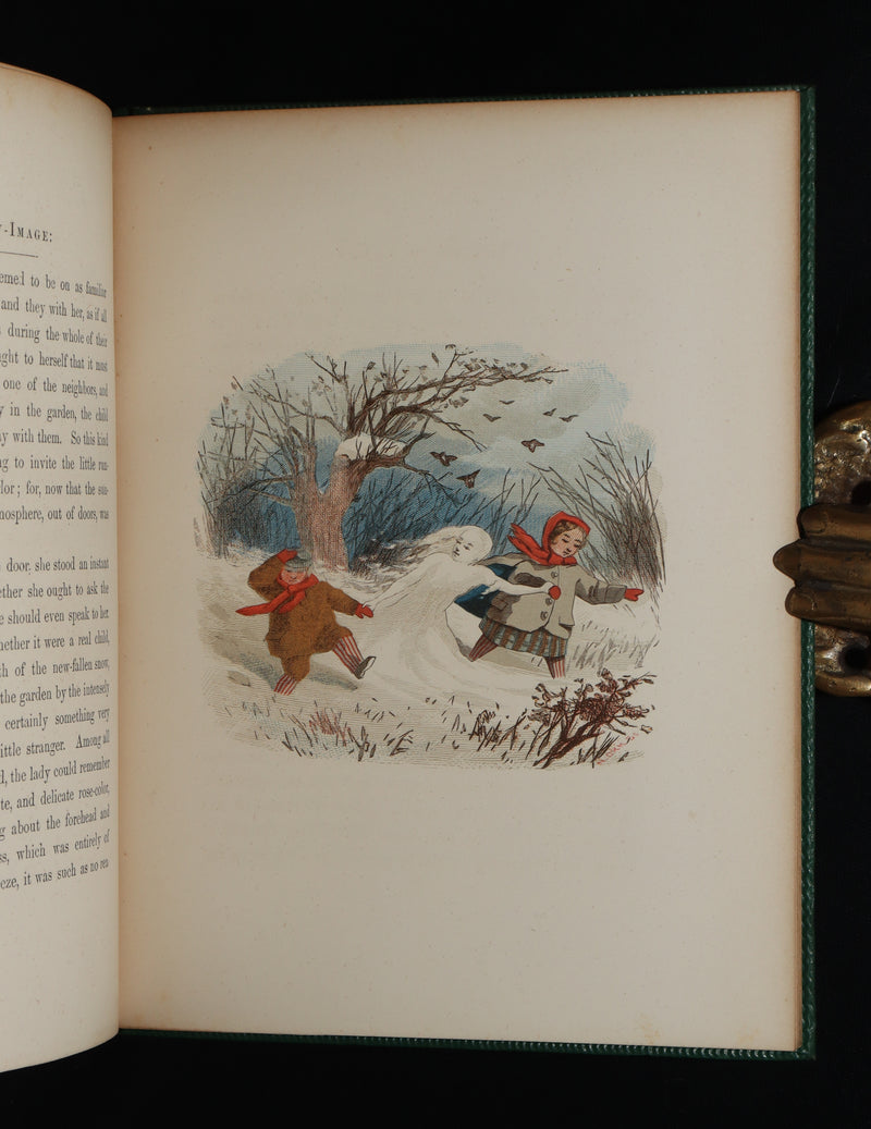 1864 Rare book- The Snow-Image, A Childish Miracle by Nathaniel Hawthorne.