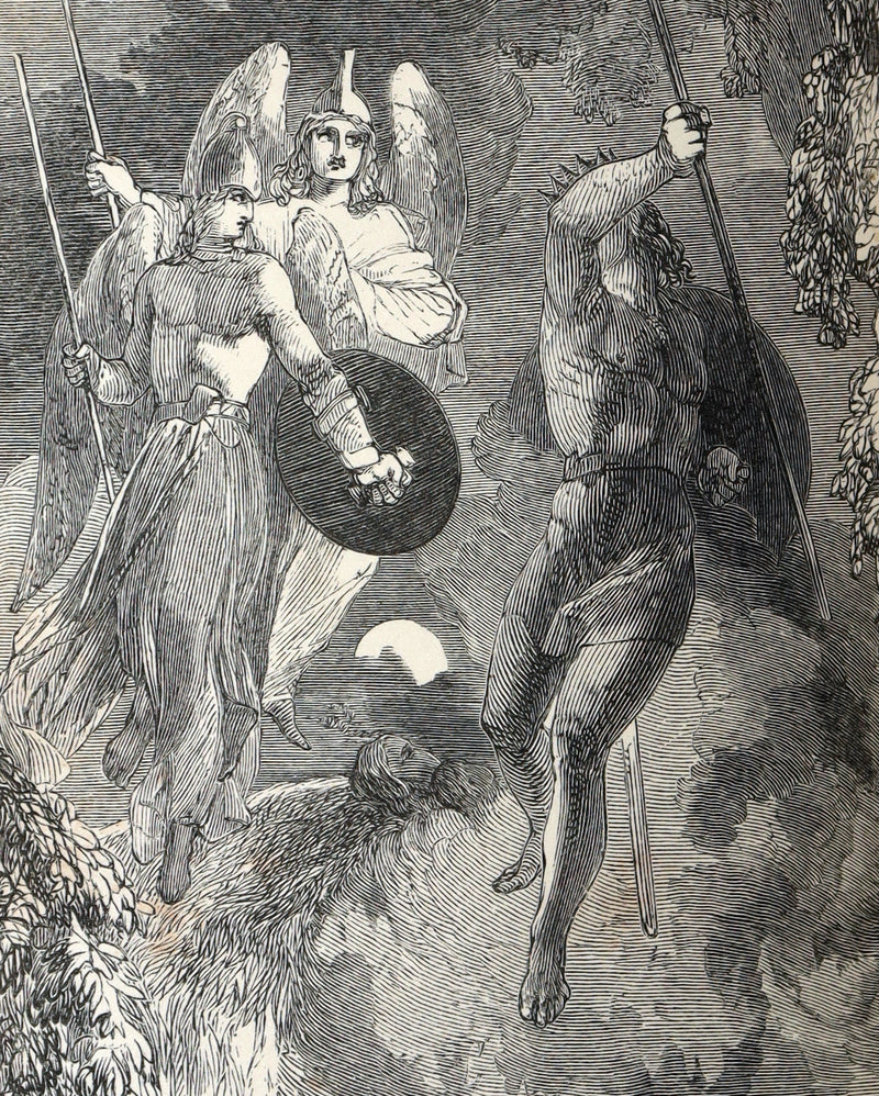 1858 Rare Book - Paradise Lost, Paradise Regained, Poetical Works of John Milton