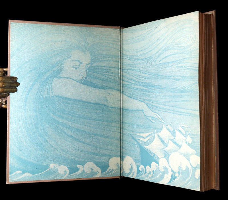 1919 Jessie Willcox Smith First Edition - At The Back of the North Wind