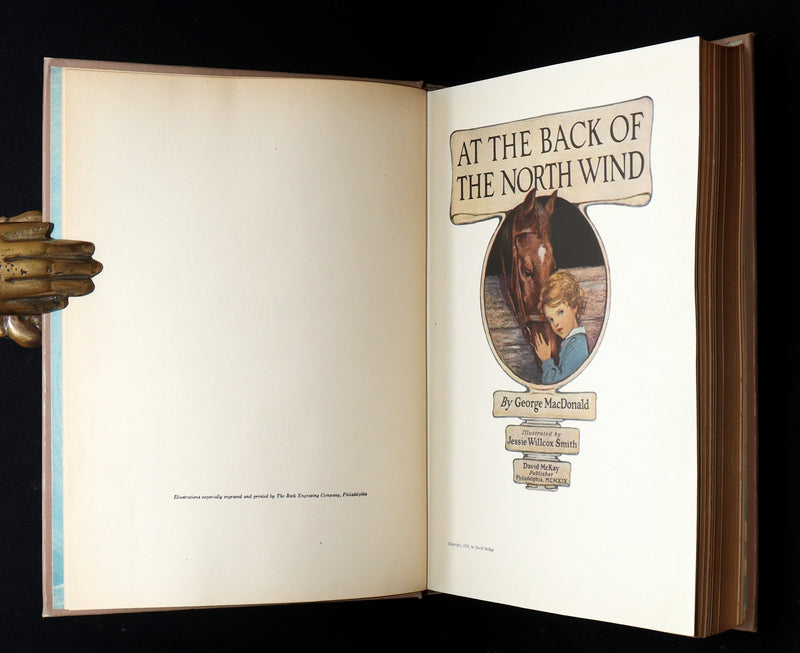 1919 Jessie Willcox Smith First Edition - At The Back of the North Wind