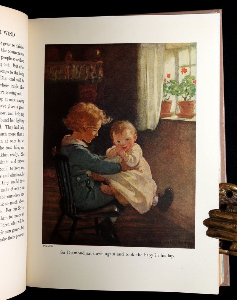 1919 Jessie Willcox Smith First Edition - At The Back of the North Wind