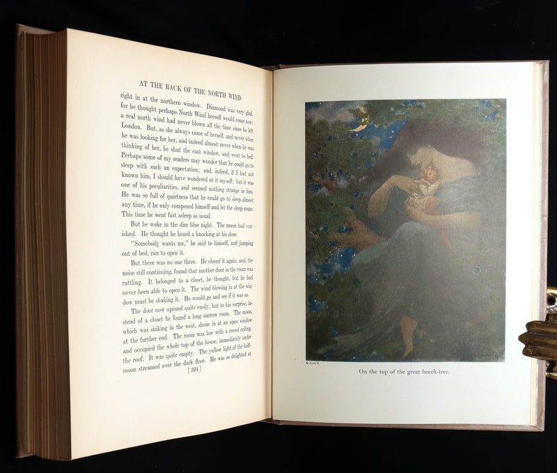 1919 Jessie Willcox Smith First Edition - At The Back of the North Wind